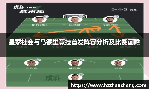 皇家社会与马德里竞技首发阵容分析及比赛前瞻